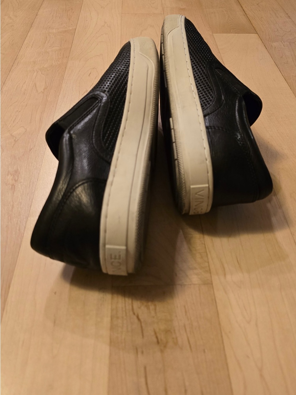 Vince Men's Black Slip-On Sneakers - Picture 3 of 4